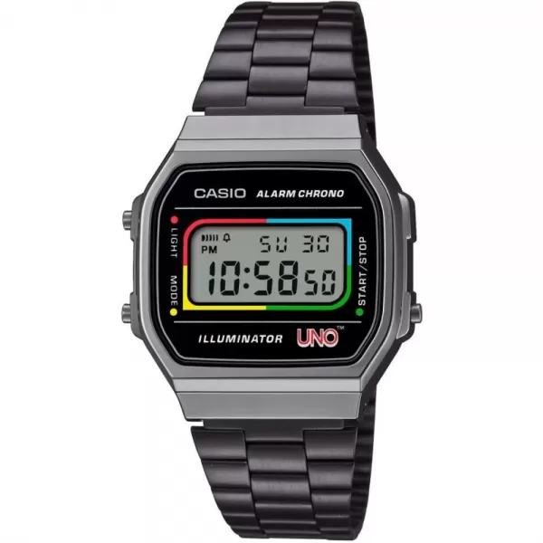 Casio Vintage A168WEUC-1AER UNO Collaboration