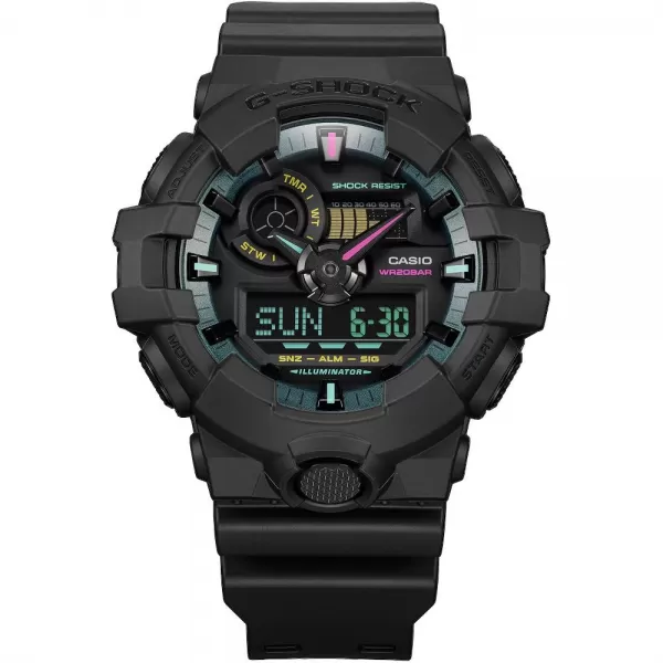 Casio G-Shock GA-700MF-1AER Multi-Fluorescent Accents Series