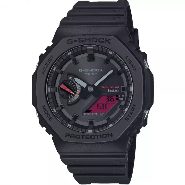 Casio G-Shock GA-B2100BBR-1AER Black and Bold Red Series