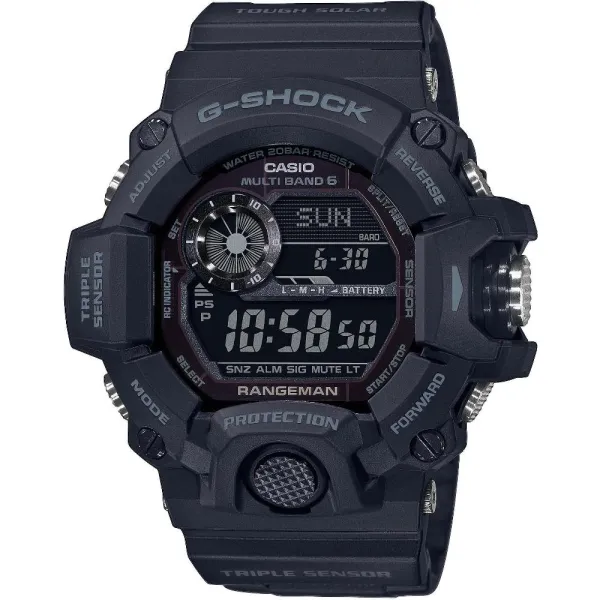 Casio G-Shock Black-Out Rangeman GW-9400-1BER