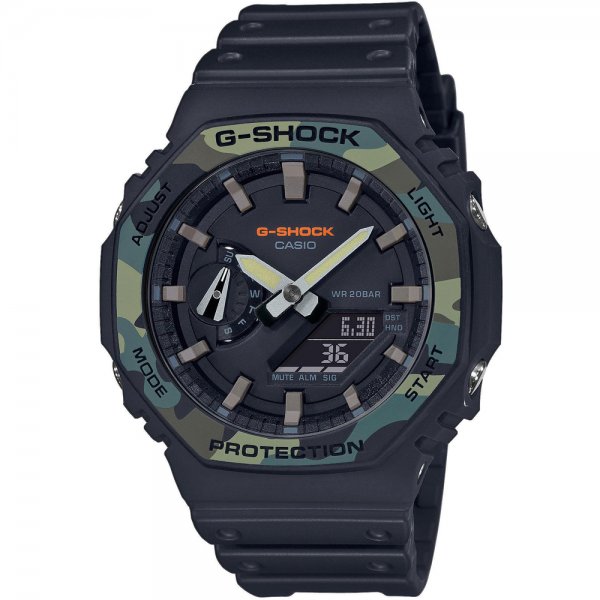 Casio G-Shock Carbon Core Guard Utility Colors Series GA-2100SU-1AER