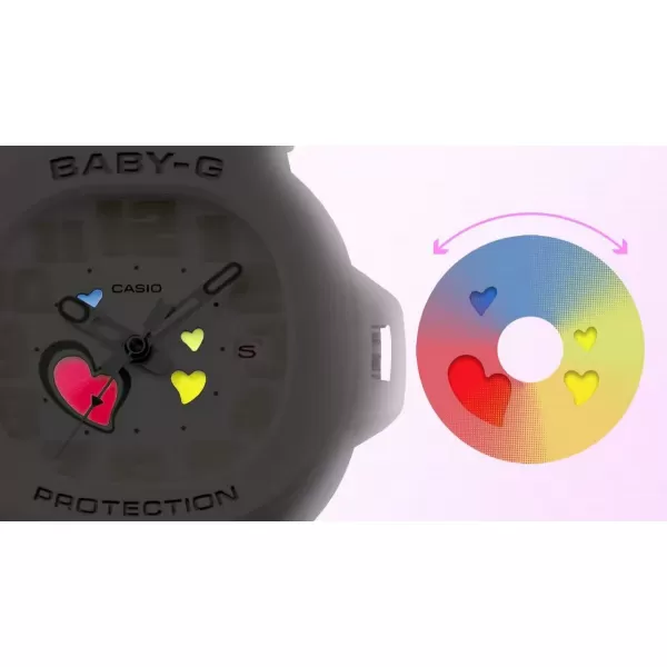 Casio Baby-G BGA-10-6AER Playful Hearts Series