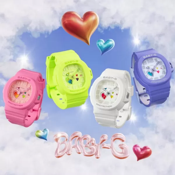 Casio Baby-G BGA-10-6AER Playful Hearts Series