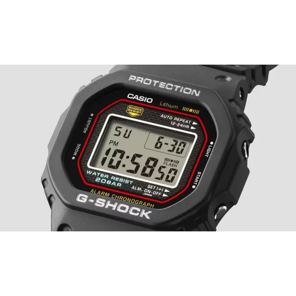 Casio G-Shock Original DW-5000R-1AER Re-creating the original design of the first G-Shock