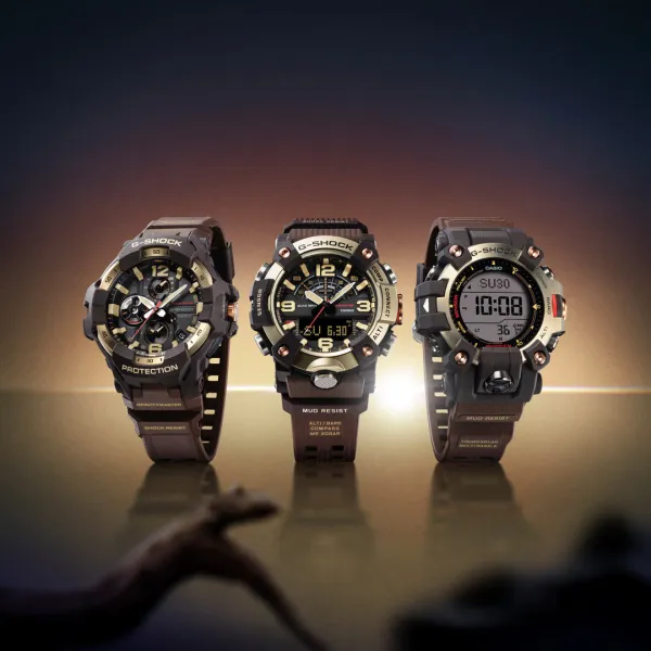 Casio G-Shock Mudman GW-9500MH-5ER Carbon Core Guard Master in Horizon Gold Series